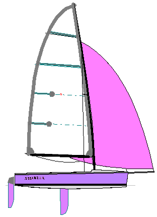 HAZE4000 Sailplan