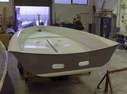 BlueMotion 550 - The first FRP boat, January 2014.
