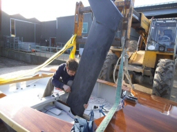BlueMotion 550 - centreboard is inserted