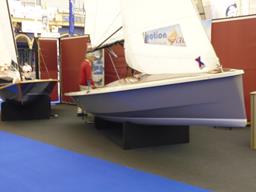 BlueMotion 550 at the RYA Dinghy Show, March 2014