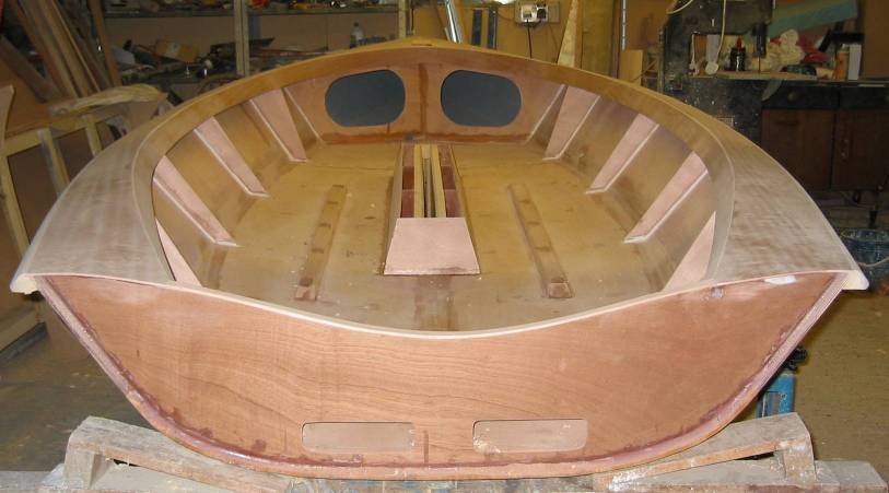 3 October 2003: Deck is nearing completion