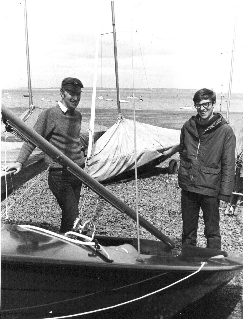 Tony Ceretti and Keith Callaghan with HYDRA at the National Championships, Whitstable, 1969
