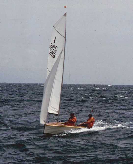 Vernon Ralston and Peter Siddall won the last race of the 1975 Championships in End Up First, and finished 6th overall.