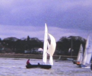 Myth Isle wins the Warming Pan at Hamble, 1972